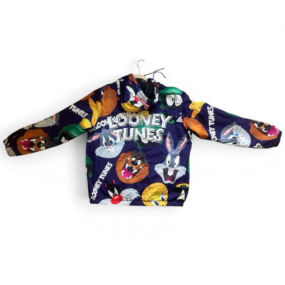 Warner Bros. Multicolor Looney Tunes Hooded Insulated Windbreaker